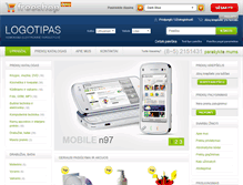 Tablet Screenshot of demo.templates.freeshop.lt